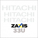 HITACHI ZAXIS 33U