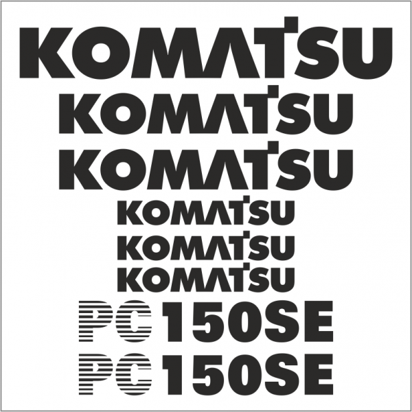 Komatsu pc 150 se