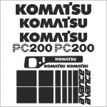 Komatsu pc 200 avance