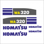 Komatsu wa 320 #2