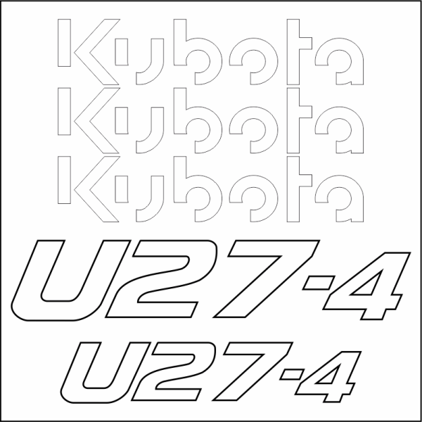 Kubota U27-4